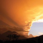 Volcano sunset —Shelley Eby