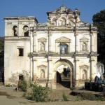 Renaissance façade of Church of Nuestra Señora de los Remedios