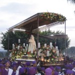 Holy Thursday procession in Izalco, 2009 by Lena Johannessen