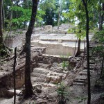 Archeological work in progress at El Mirador
