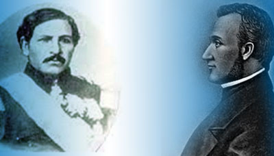 Rafael Carrera and Francisco Morazán