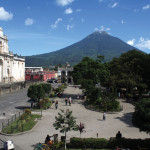 Antigua’s central park by César Tián