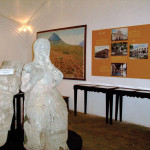 The original sirenas (mermaids) from the park’s fountain are at the Museo Santiago (photo by Rudy Girón)