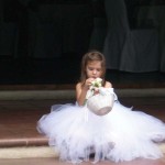Little girl at the wedding —Désirée Iturbide Dormond www.epicentroantigua.com