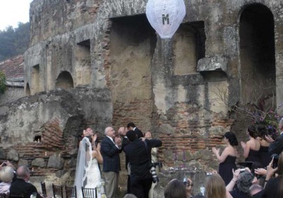 Mayan wedding globe