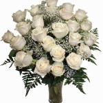 White roses