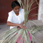 Before the brooms make it to market to be sold, numerous labor-intensive steps are involved.