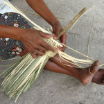 Before the brooms make it to market to be sold, numerous labor-intensive steps are involved.