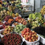 Tropical fruits stand (photo by Rudy Girón)