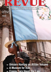 Flag bearer by Leonel Mijangos - EnAntigua.com