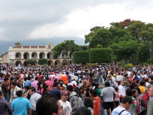 Celebration in La Antigua Guatemala