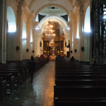 Interior of the Basilica of Esquipulas