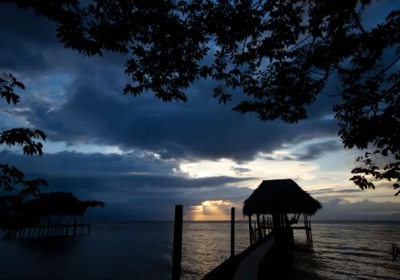 Time-lapse video: Sunset at Lake Izabal