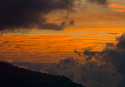 Amazing Sunsets at Finca El Pilar Nature Reserve by Thor Janson