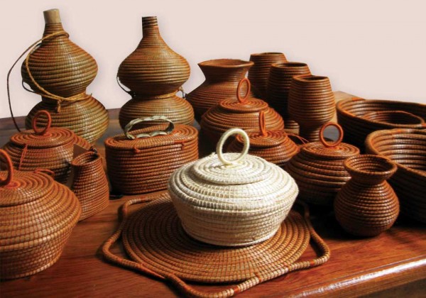 Coiling Baskets by Asociacion de Mujeres Artesana de San Jacinto (AMASAJA)