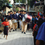 The parade goes from upper to lower Santa Cruz