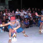 Traditional dancers entertain the crowds