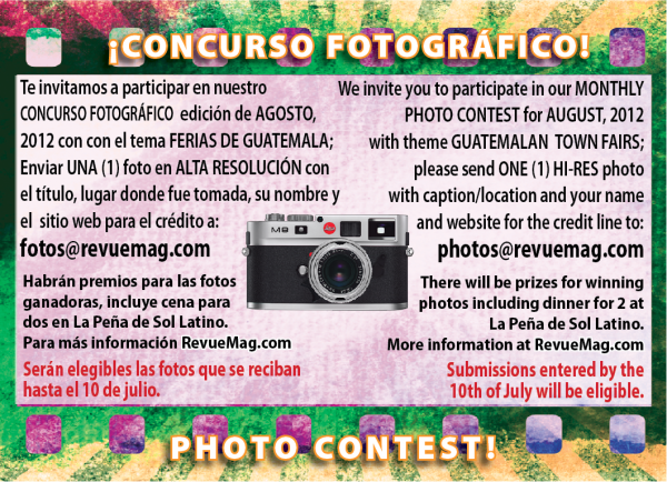 REVUE’s August 2012 Photo Contest: Guatemalan Town Fairs