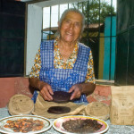 The producer of Chocolate San Juan, Doña Josefa (photo by Thor Janson)