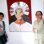 B'atz 2012 Inauguration at Galería Panza Verde of the works by the Guatemalan artist Antonio Pichillá