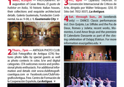 Revue's Datebook for August 2012