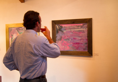 Inauguration of works by Zachary Zimmerman at Mesón Panza Verde by Nelo Mijangos