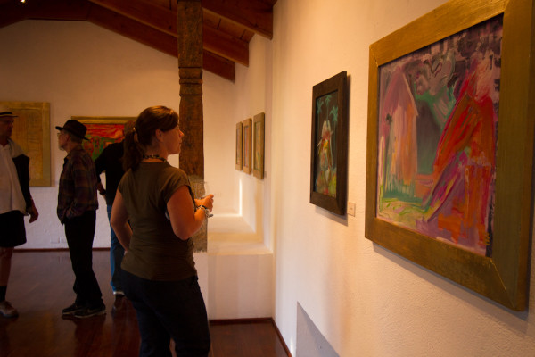 Inauguration of works by Zachary Zimmerman at Mesón Panza Verde by Nelo Mijangos
