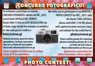 REVUE’s December 2012 Photo Contest: Guatemalan Time Capsule