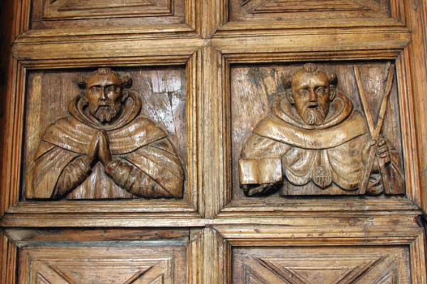 Original door detail, entrance to La Merced Monastery (César Tián / www.revue.gt)