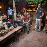 Presentation of Ecoleña at Rainbow Café by Nelo Mijangos