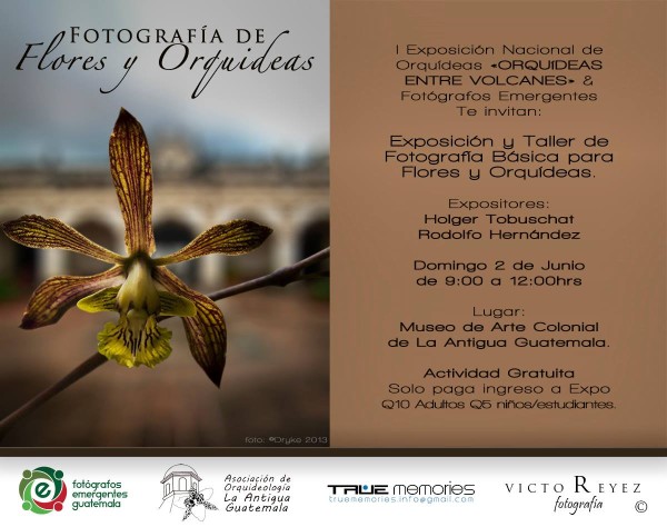 I Exposición Nacional de Orquídeas