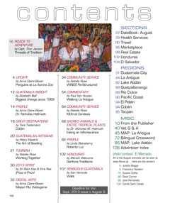 August 2013 in Revue Magazine