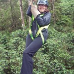 Zip lining at Coffee Tour Chicoj