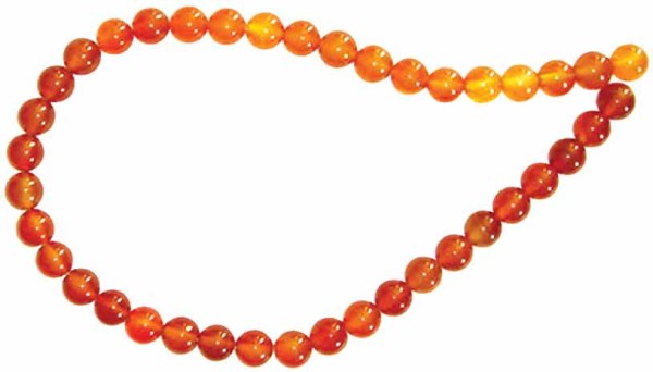 Carnelian beads