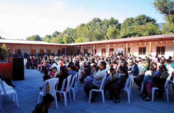 Hundreds of children, parents, teachers and supporters attend opening-day ceremony