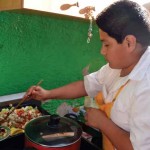 Juan Carlos whips up some ratatouille