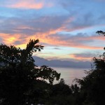 Landscape of Santa Cruz La Laguna, Lake Atitlan