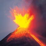 Pacaya volcano eruption