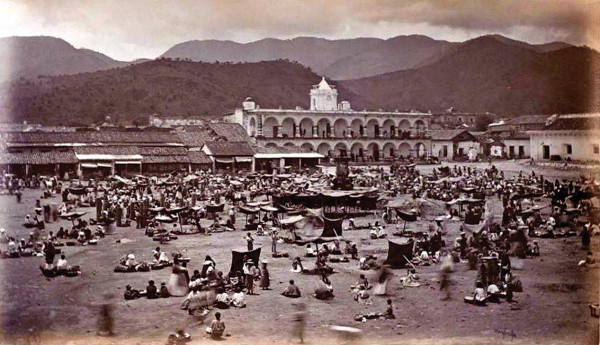 La Antigua Central Park, 1875. Photo by Eadweard Muybridge