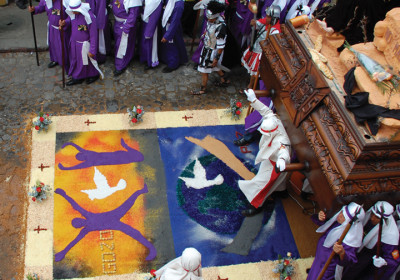 Guatemala Holy Week Carpet