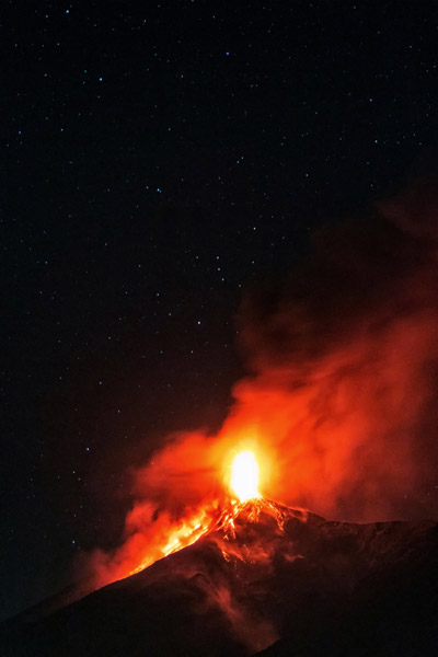 Fuego volcano Guatemala
