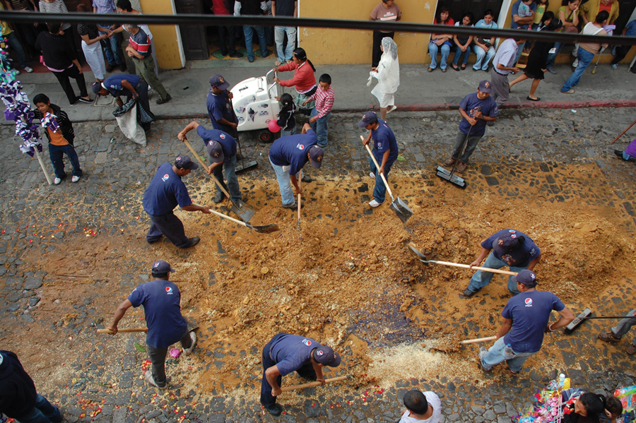 Guatemala Holy Week Carpet