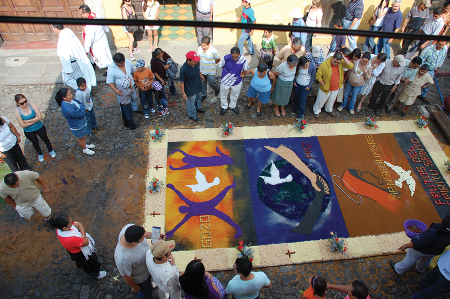 Guatemala Holy Week Carpet