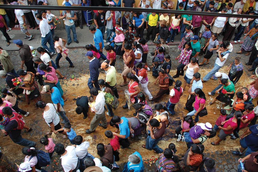 Guatemala Holy Week Carpet