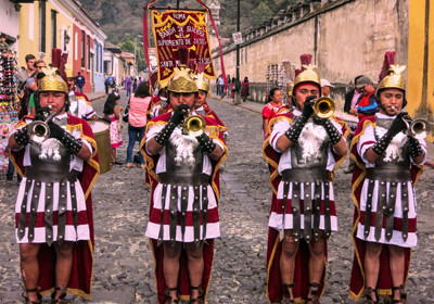 Procession from Santa Catarina Bobadilla